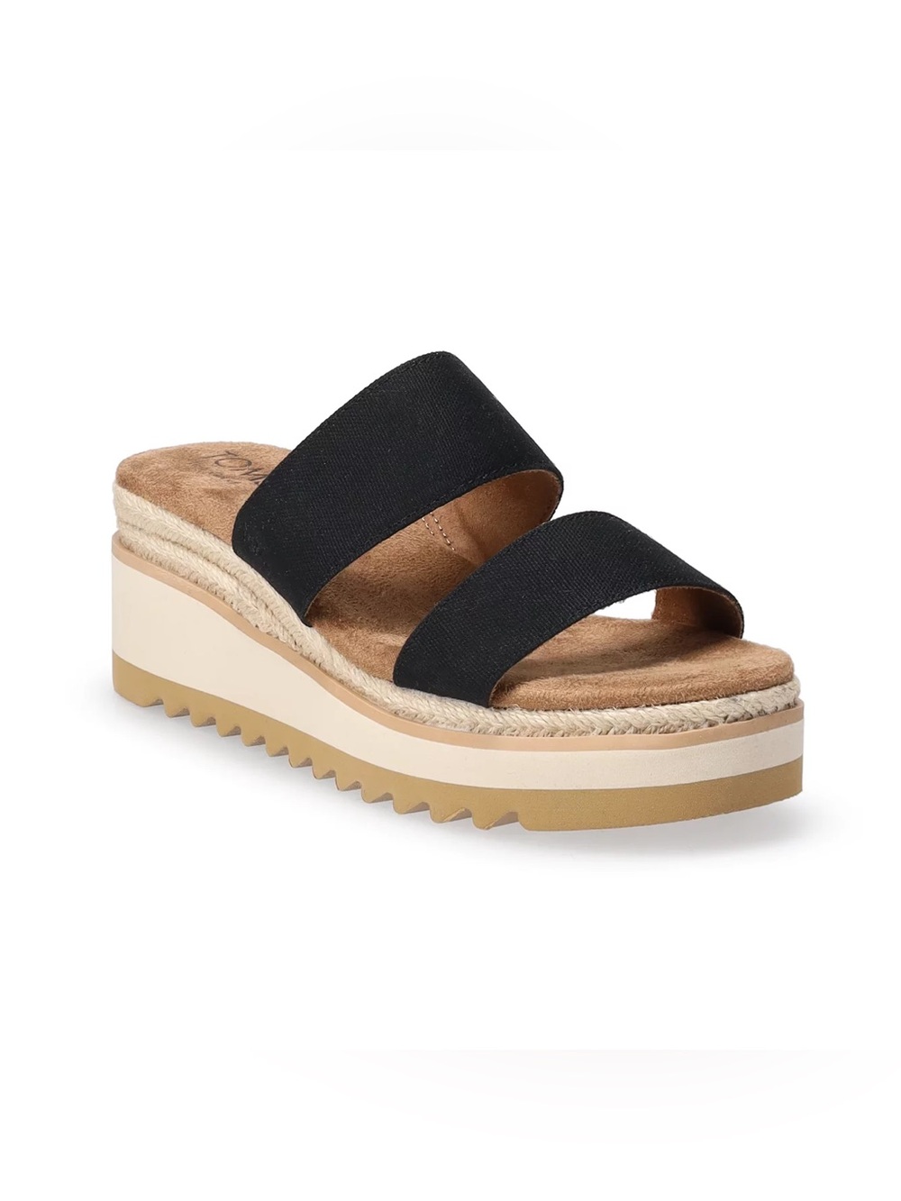 TOMS Lilo Platform Wedge Slip-On Women's Sandals